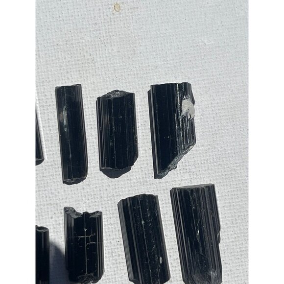 Black Tourmaline Parcel lot - 338 Carats - for jewelry making wire wrapping - Picture 7 of 10